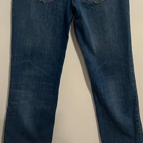 FREE PEOPLE Maggie Mid-Rise Straight-Leg Jeans - Picture 14 of 15